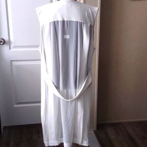 𝅺DKNY Ivory Sleeveless Duster Top Size XL